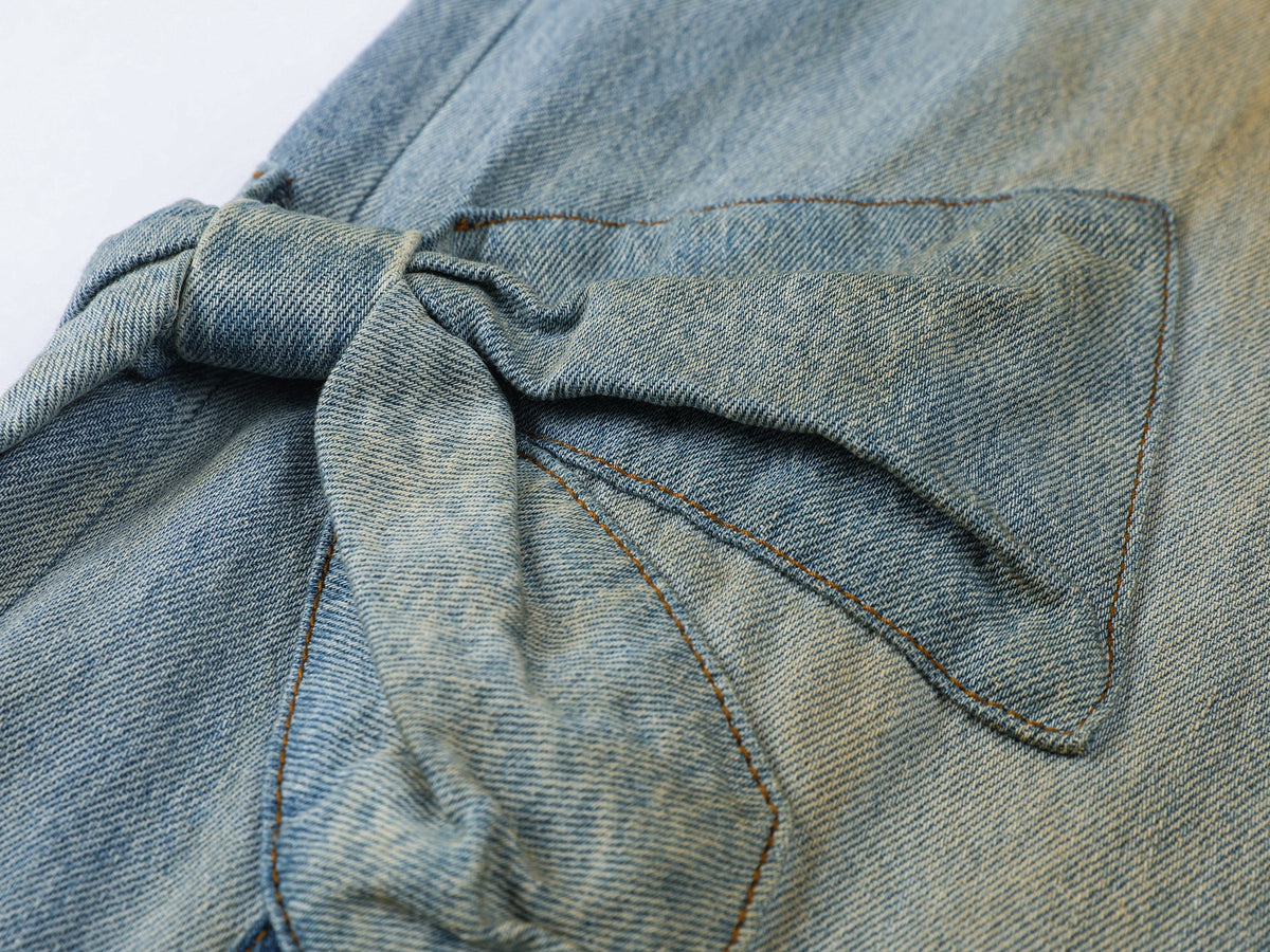 Bow jeans