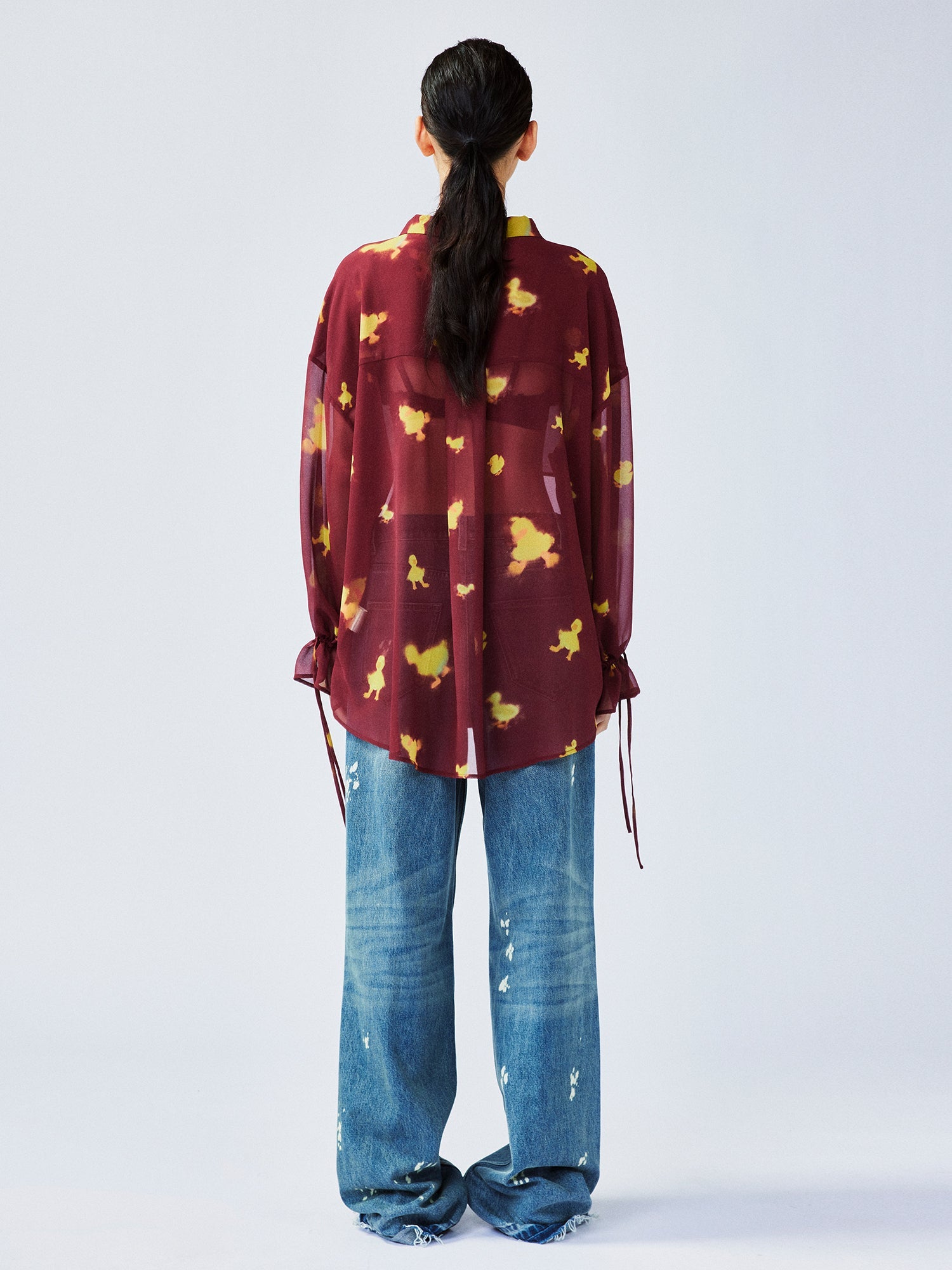 "I" duck utility shirt