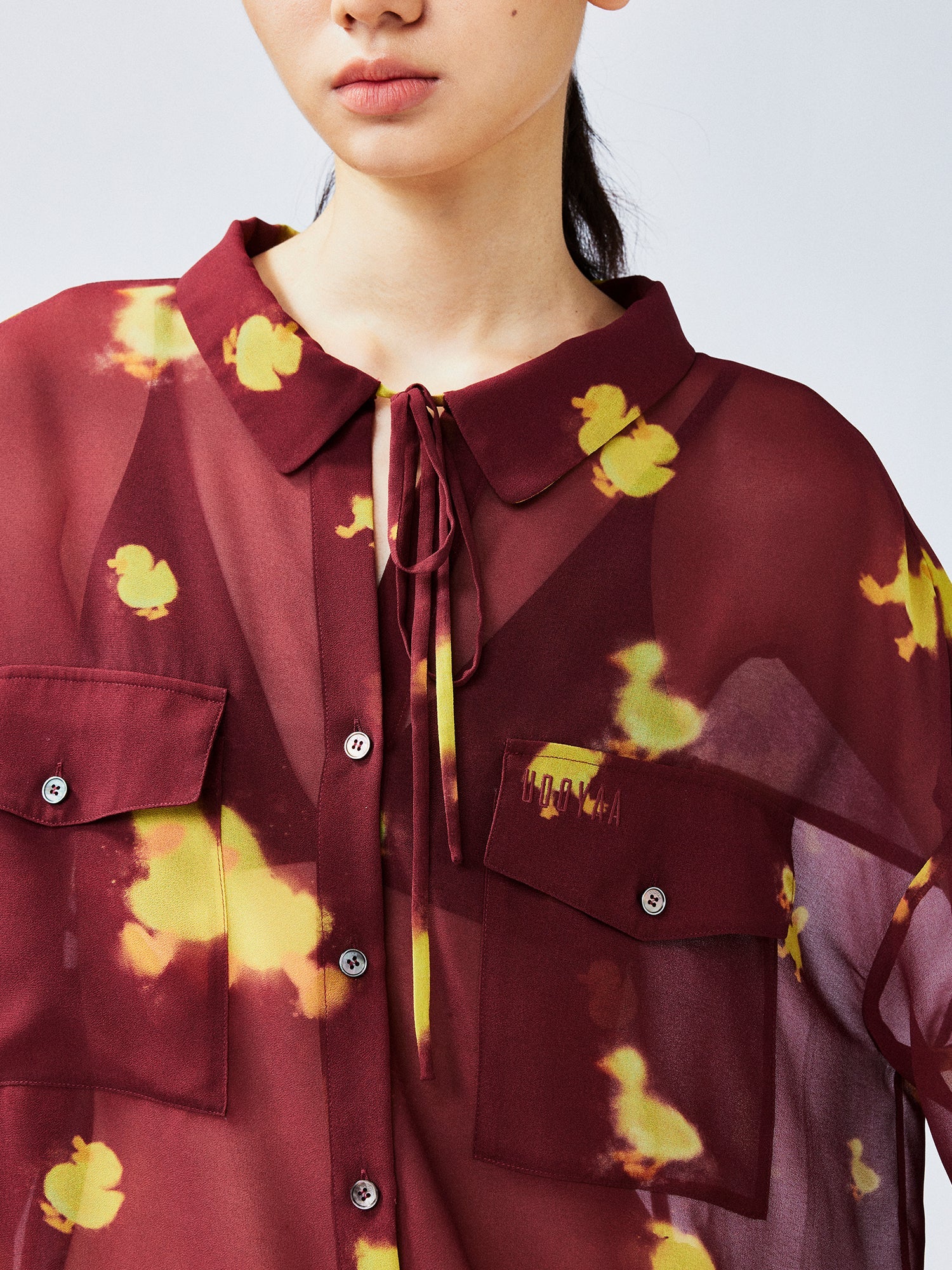 "I" duck utility shirt