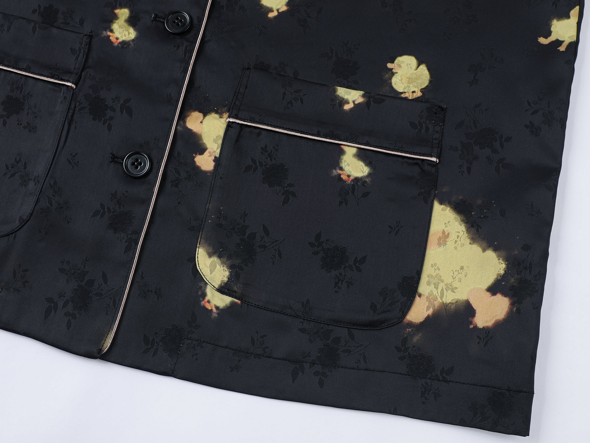 "I" duck pajama-style shirt