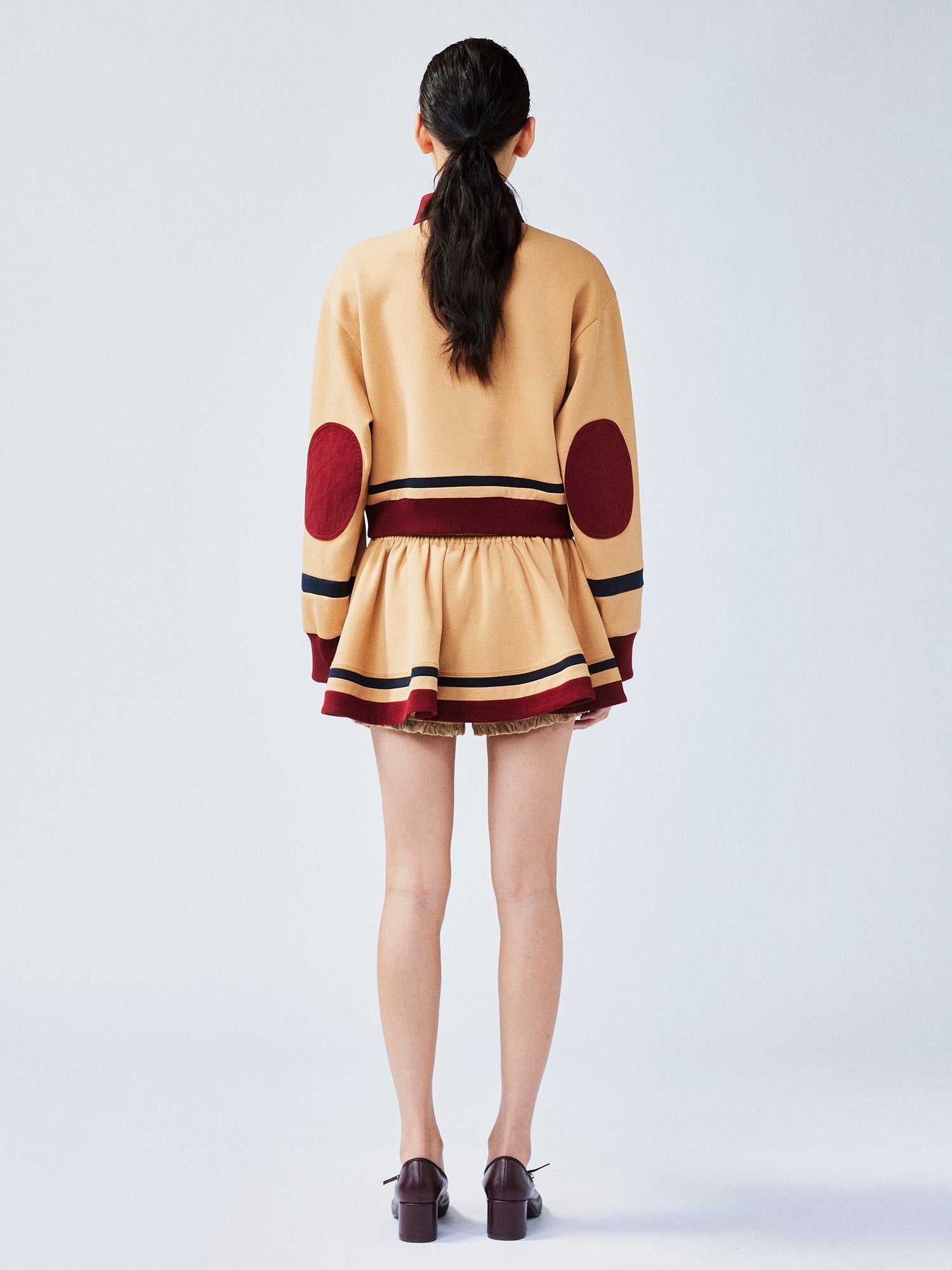 "I" duck polo sweatshirt