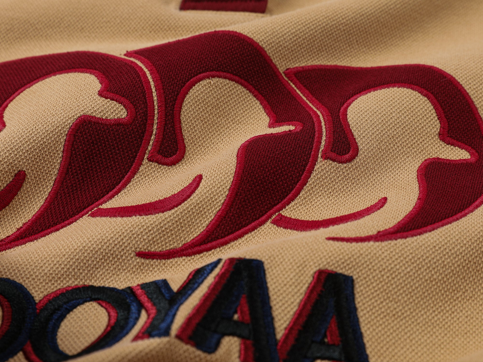 "I" duck polo sweatshirt