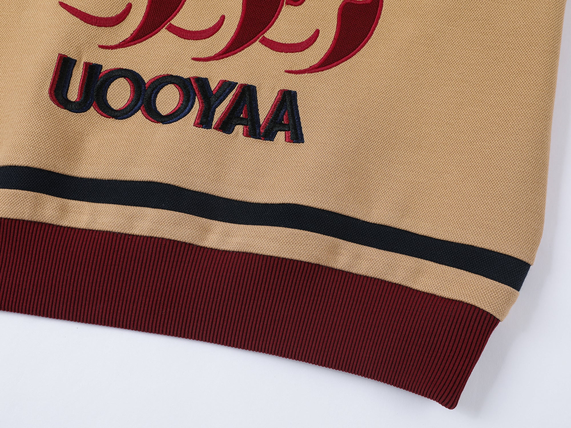 "I" duck polo sweatshirt