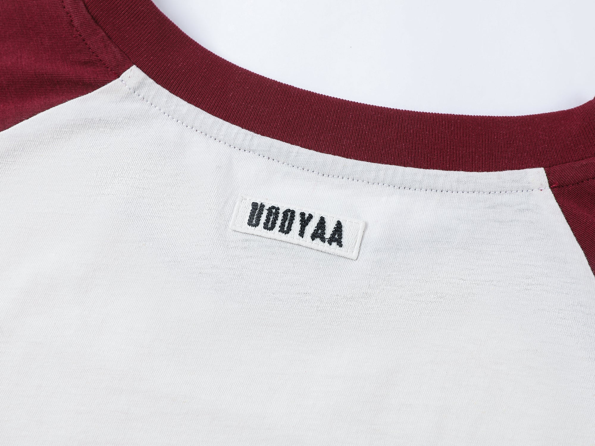 "I"-type personality duck raglan sleeve T-shirt