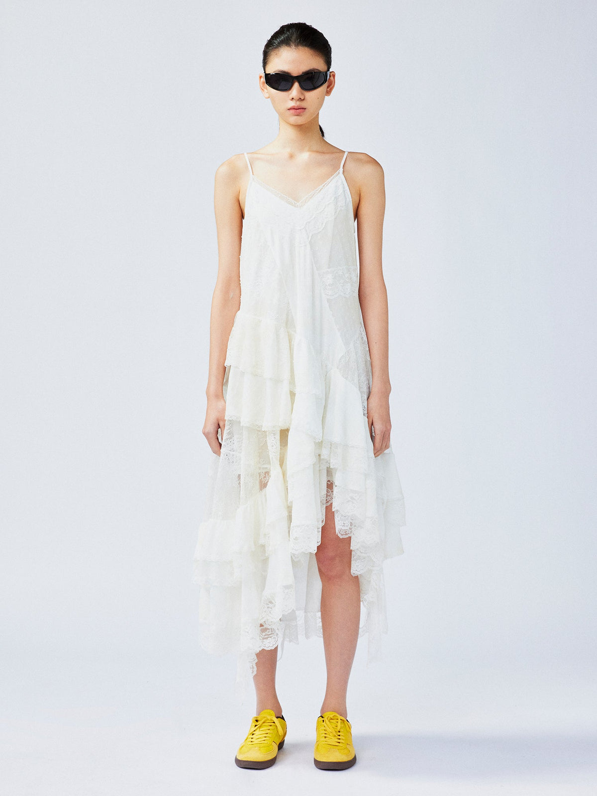 Lace slip dress