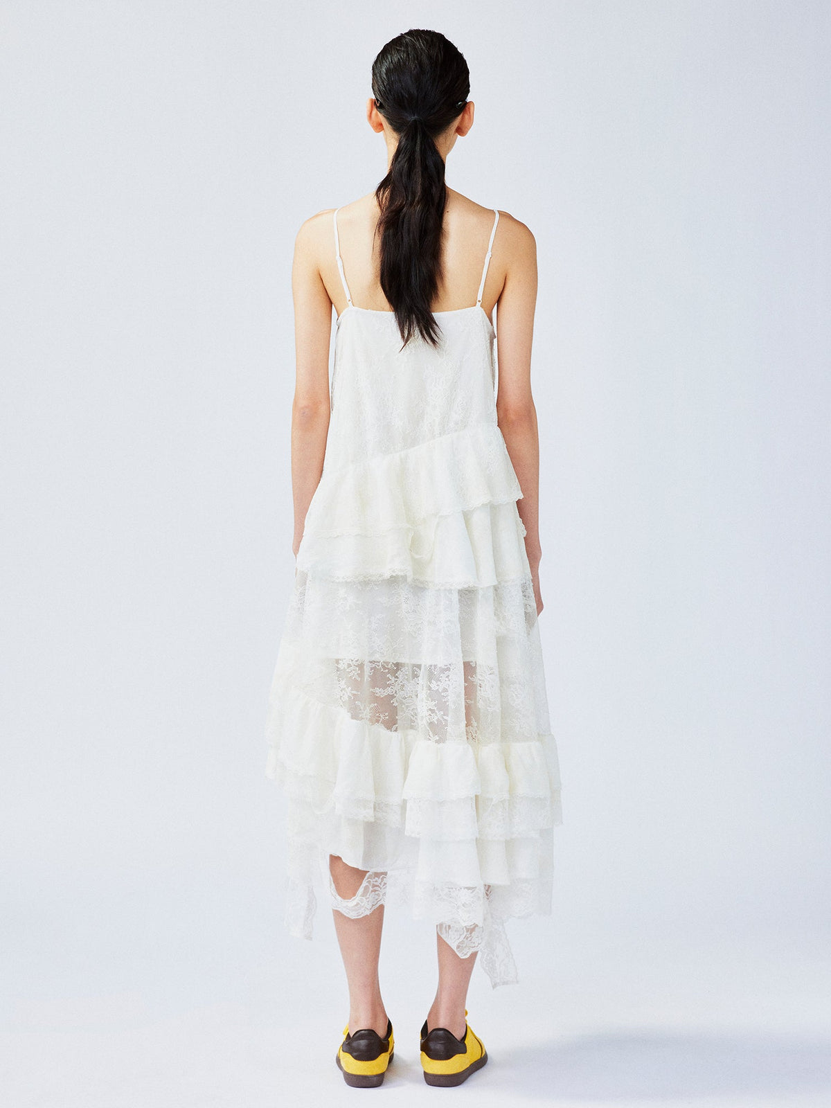 Lace slip dress