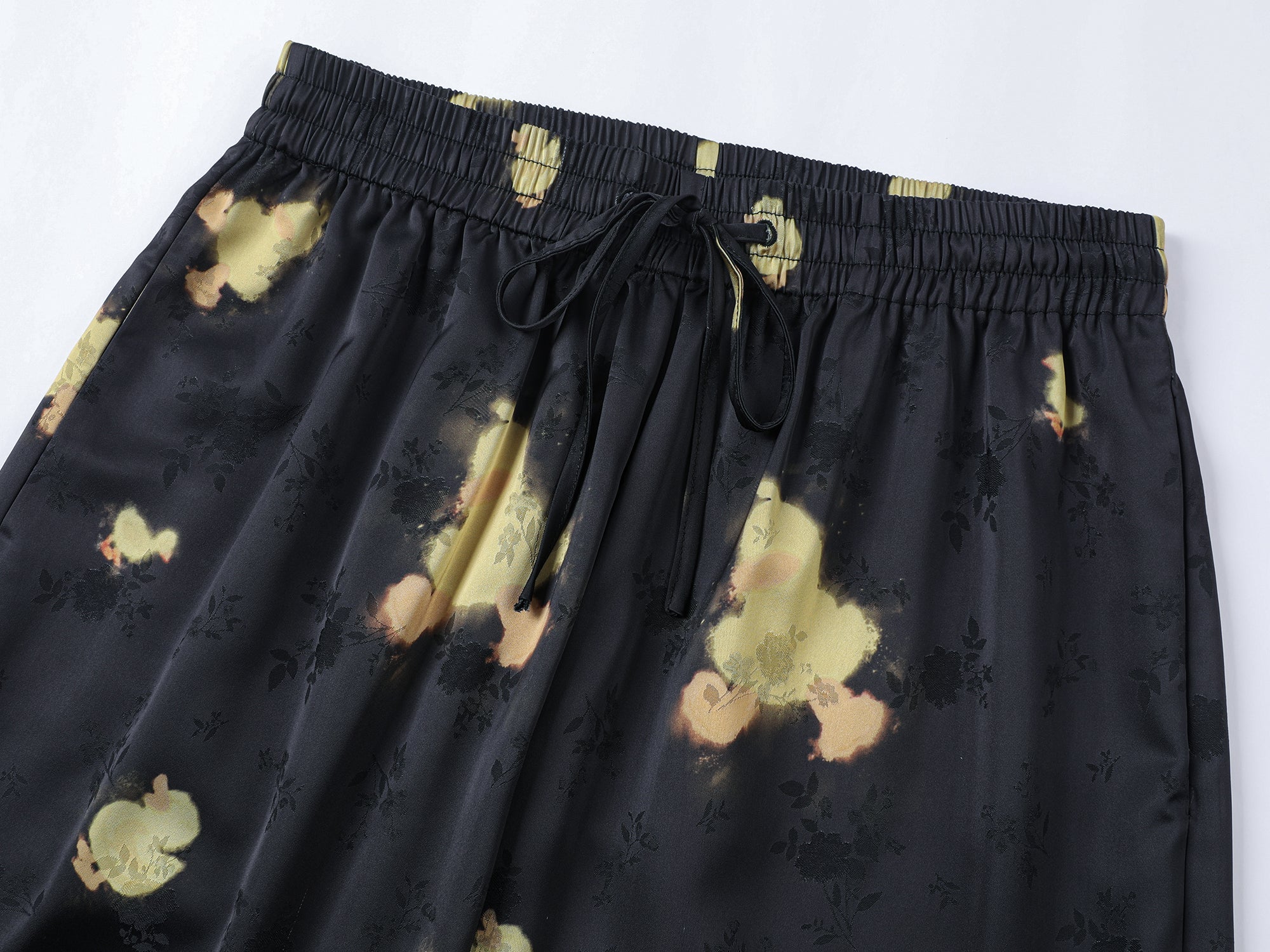 "I" duck pajama-style trousers