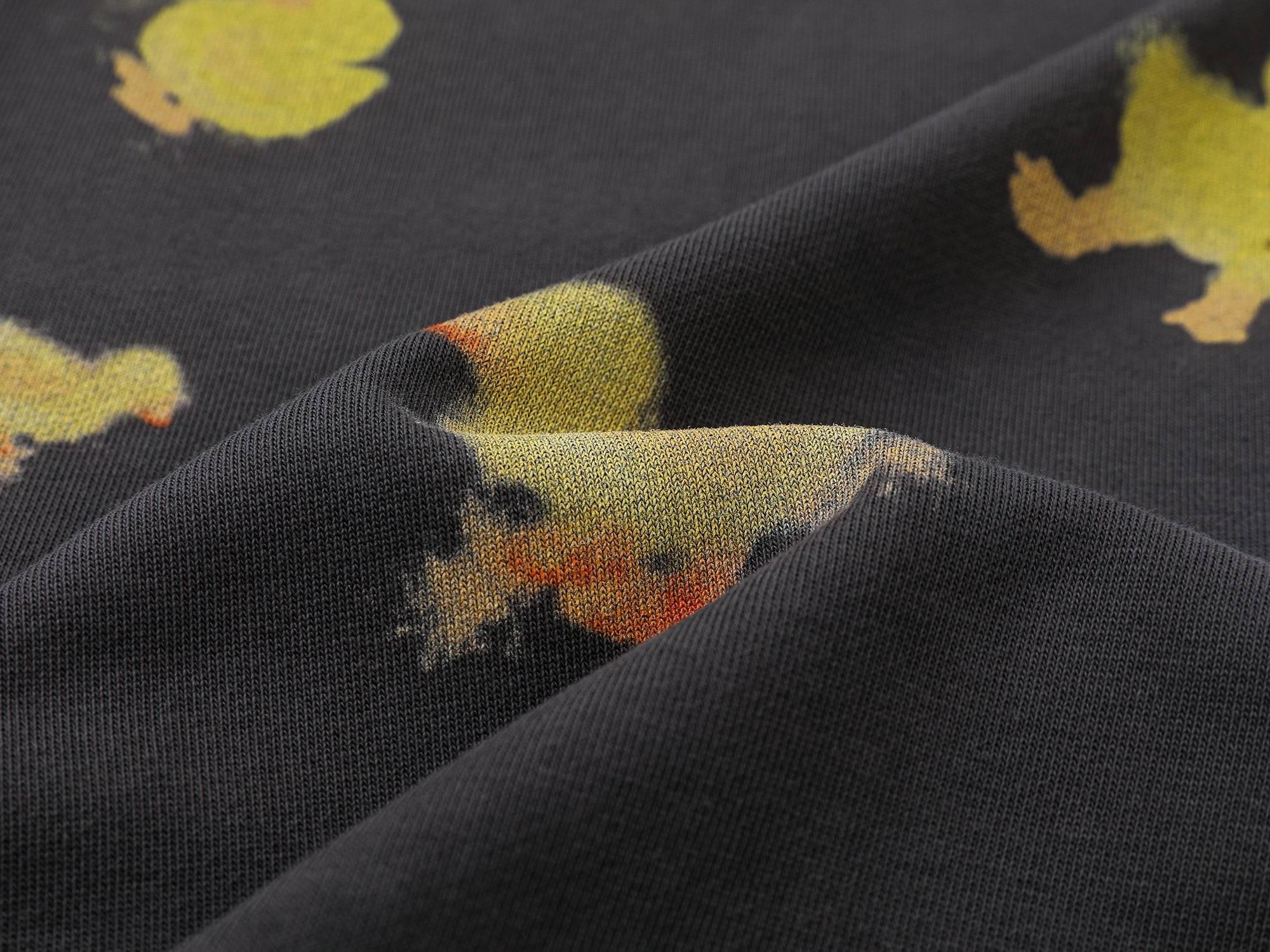 "I" duck flared pants