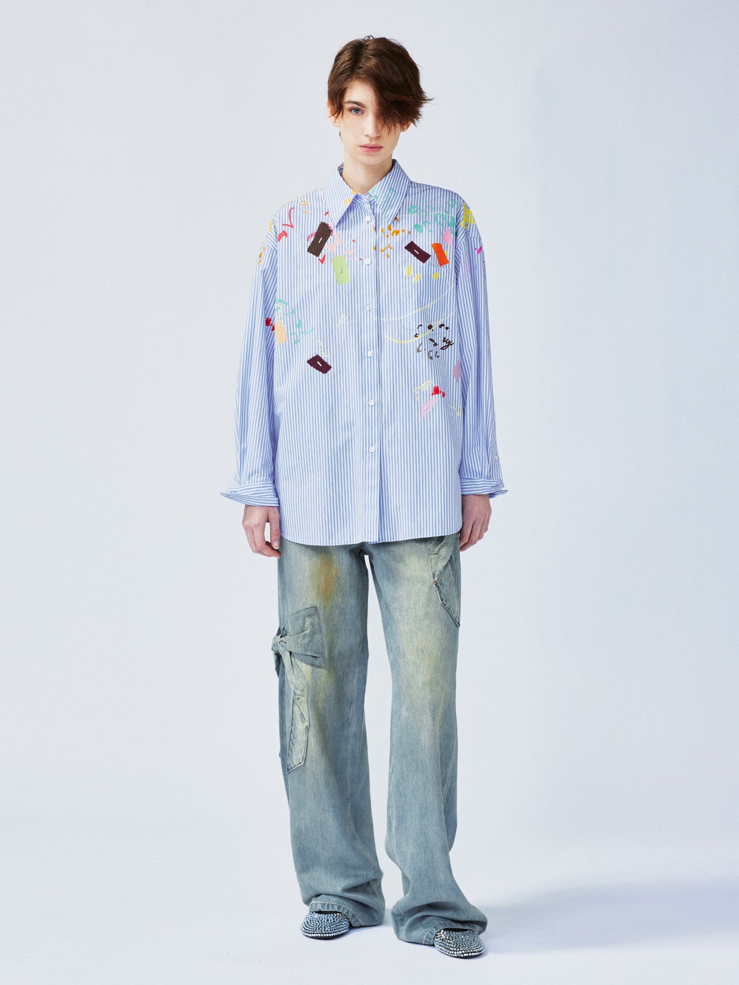 Artistic and free-spirited shirt