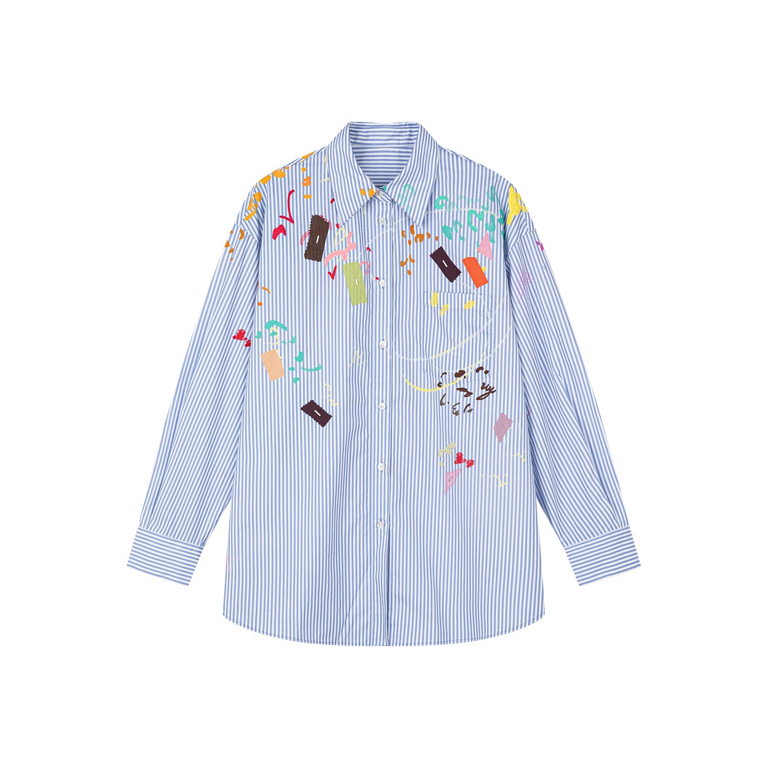 Artistic and free-spirited shirt