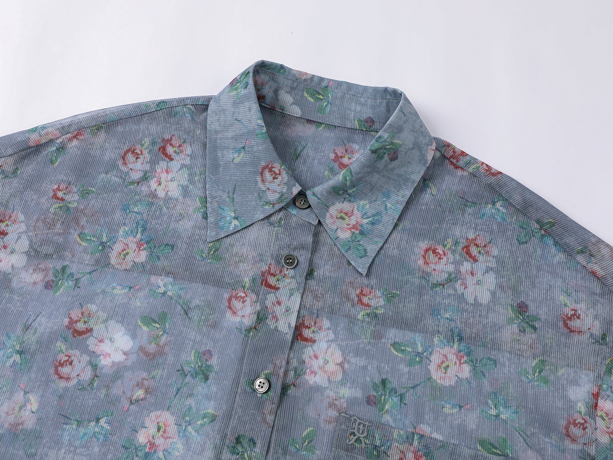 Romantic wallpaper floral shirt