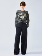 ツイストノットストライプTシャツ
