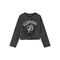 ツイストノットストライプTシャツ