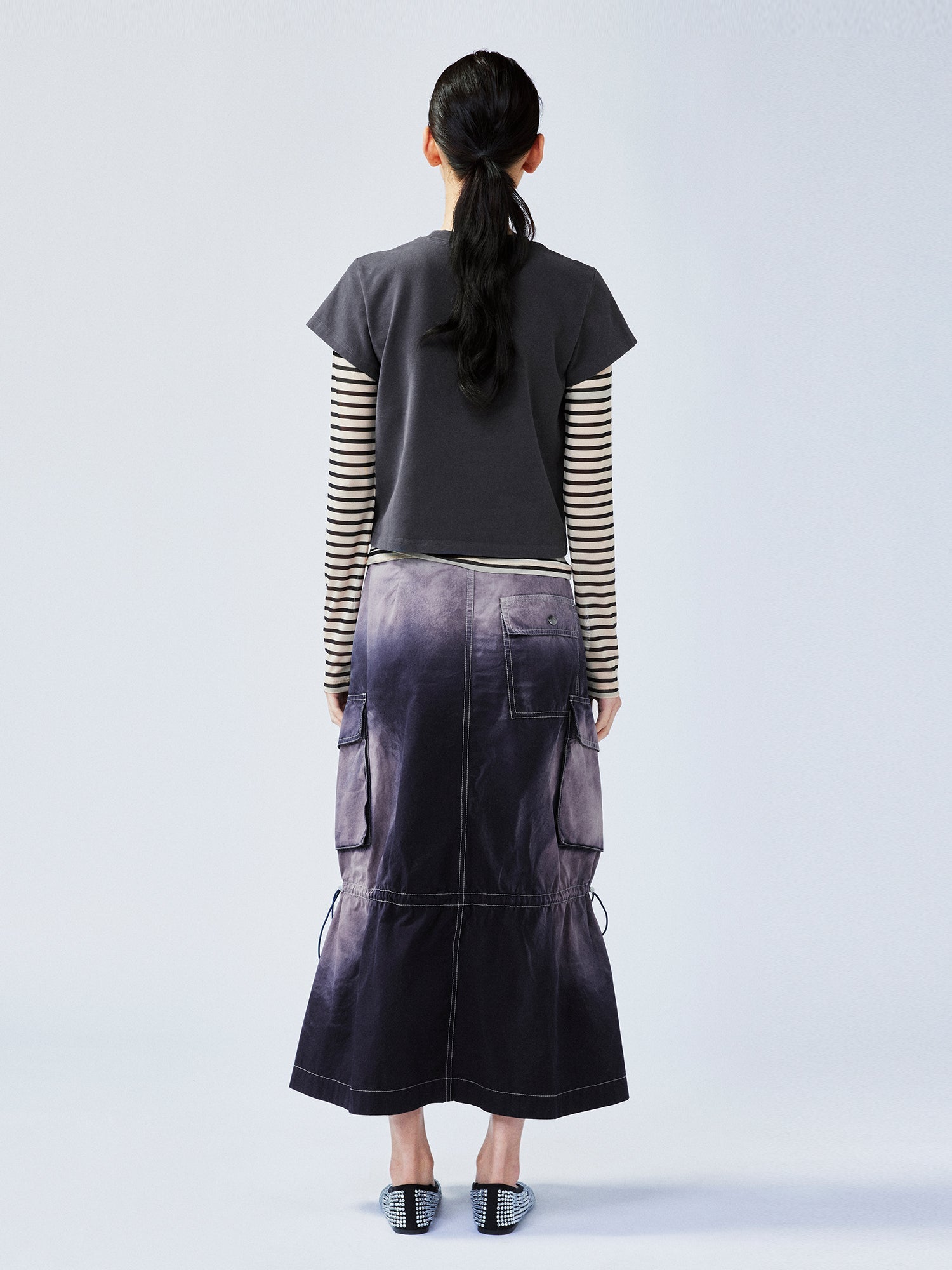 Hand-drawn style "98" UOOYAA logo genuine two-piece T-shirt