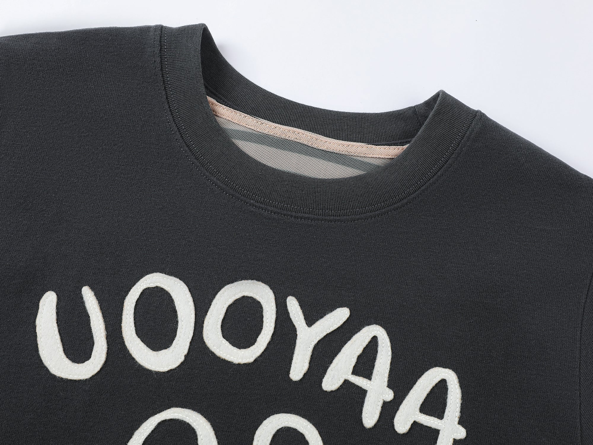 Hand-drawn style "98" UOOYAA logo genuine two-piece T-shirt