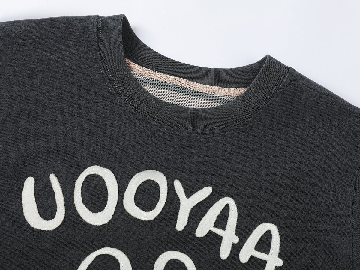 手描き風「98」UOOYAAロゴ 正真正銘のツーピースTシャツ