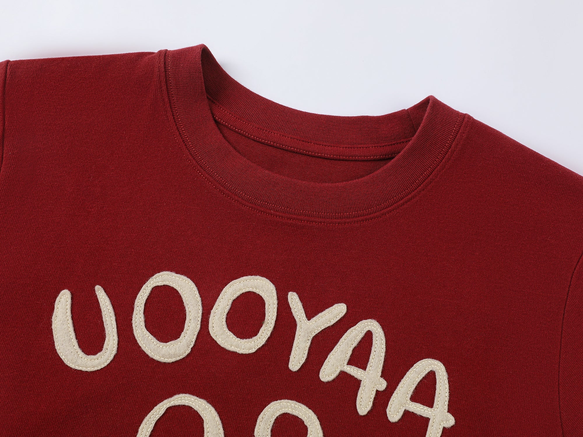 Hand-drawn style "98" UOOYAA logo genuine two-piece T-shirt