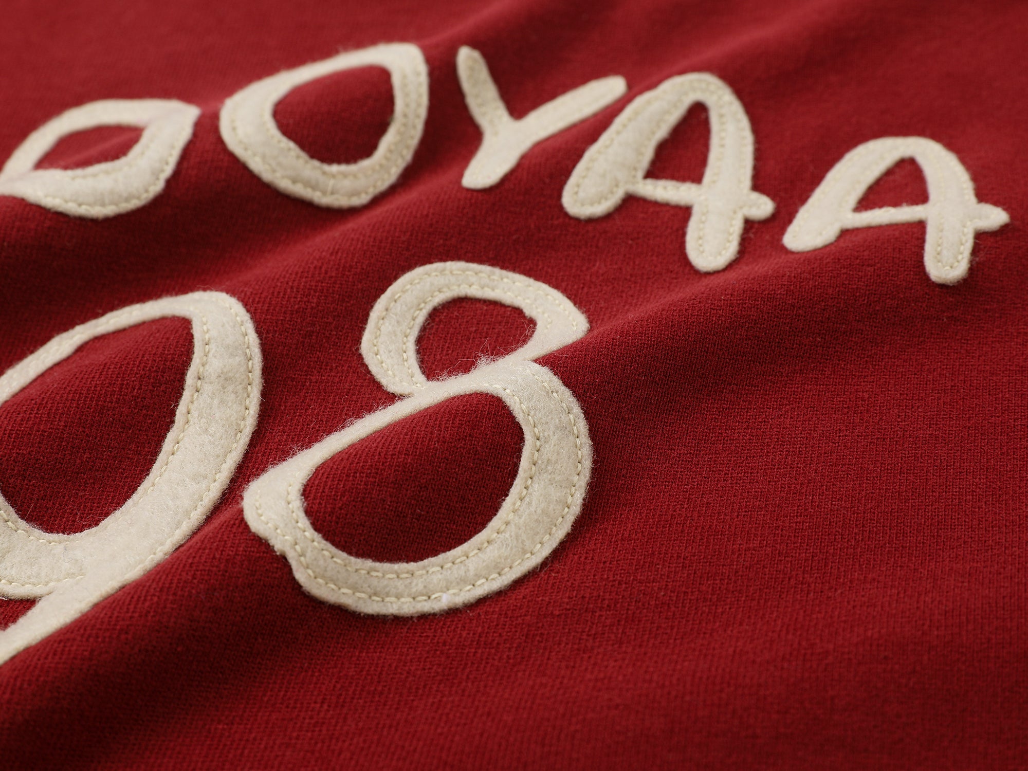 Hand-drawn style "98" UOOYAA logo genuine two-piece T-shirt