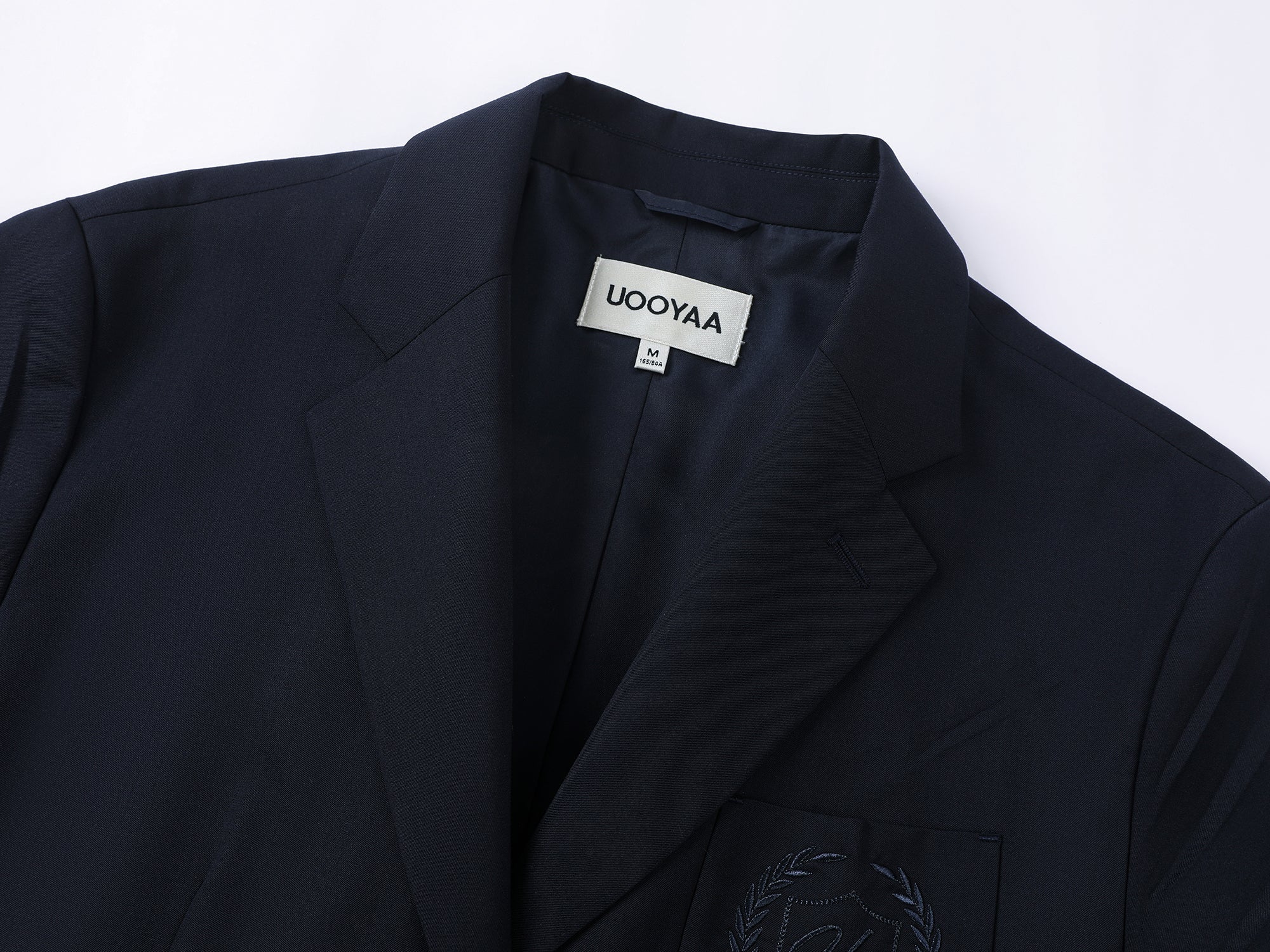 Pleated academy blazer