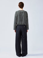Pleated academy trousers