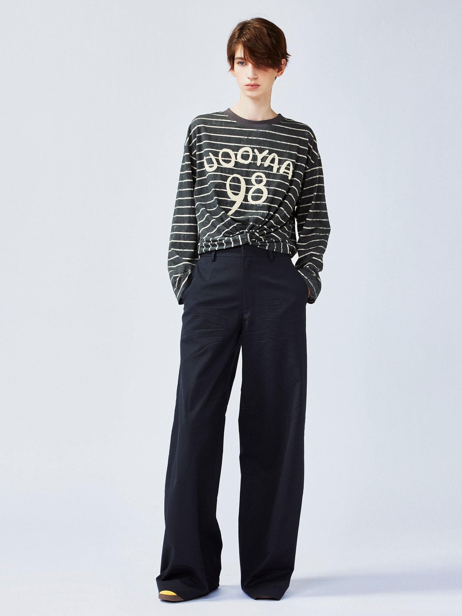 Pleated academy trousers