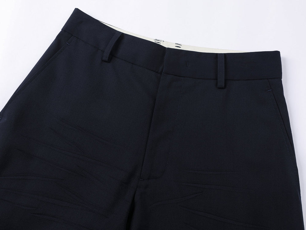 Pleated academy trousers