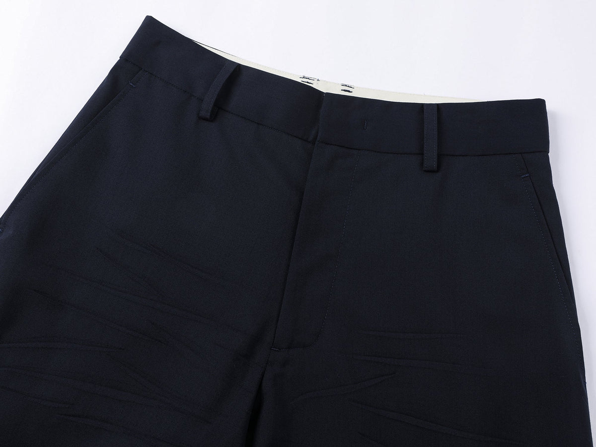 Pleated academy trousers