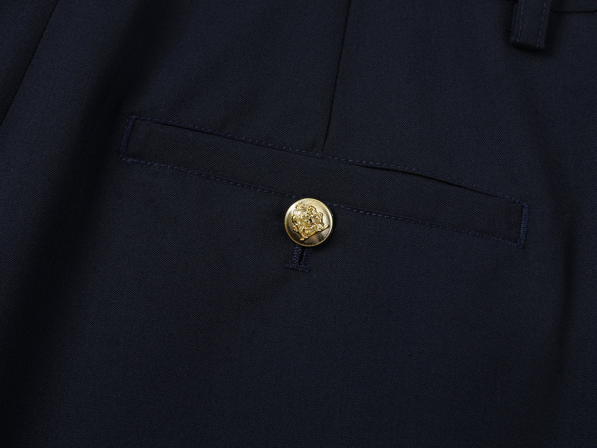 Pleated academy trousers