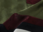 Satin jacquard sports jacket
