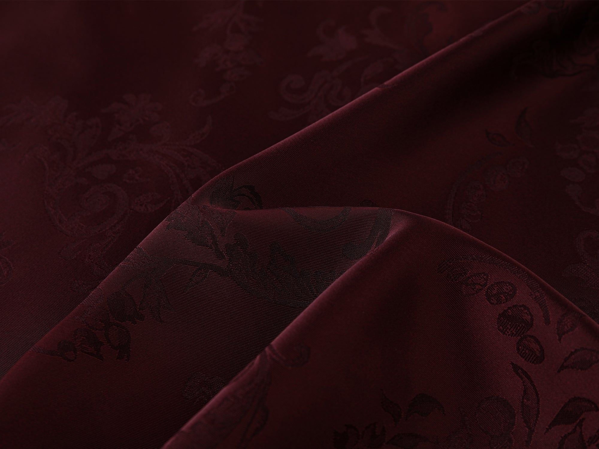 Satin jacquard sports pullover