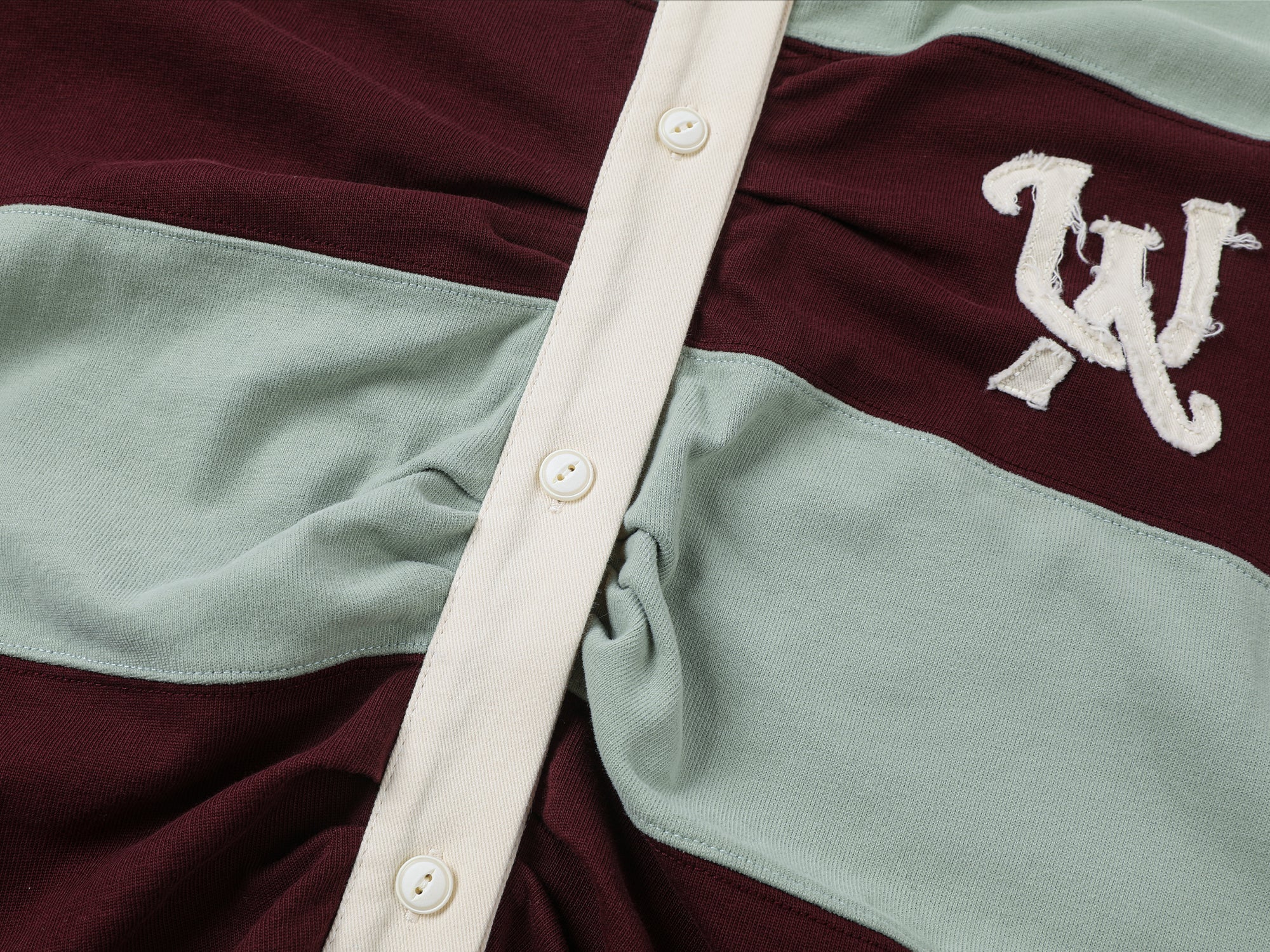 Striped polo pleated dress