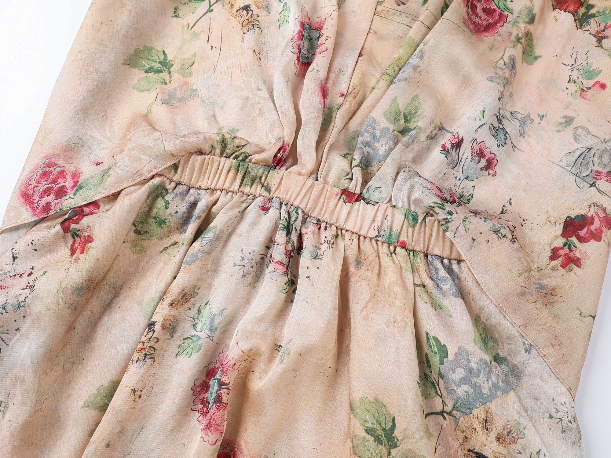 A dress that mimics a top tucked into a skirt