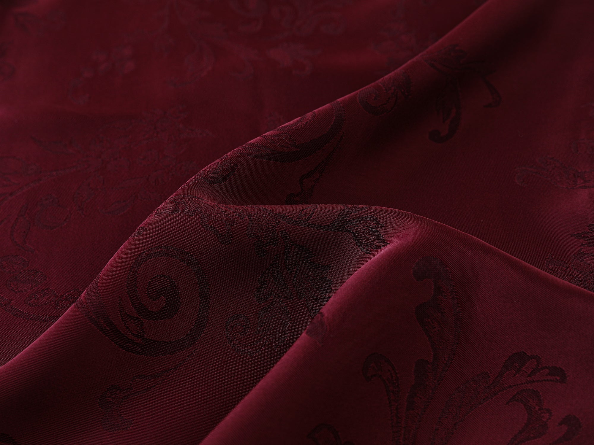 Satin jacquard sports pants