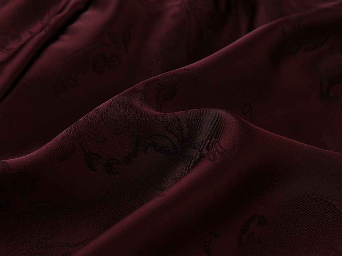 Satin jacquard sports shorts