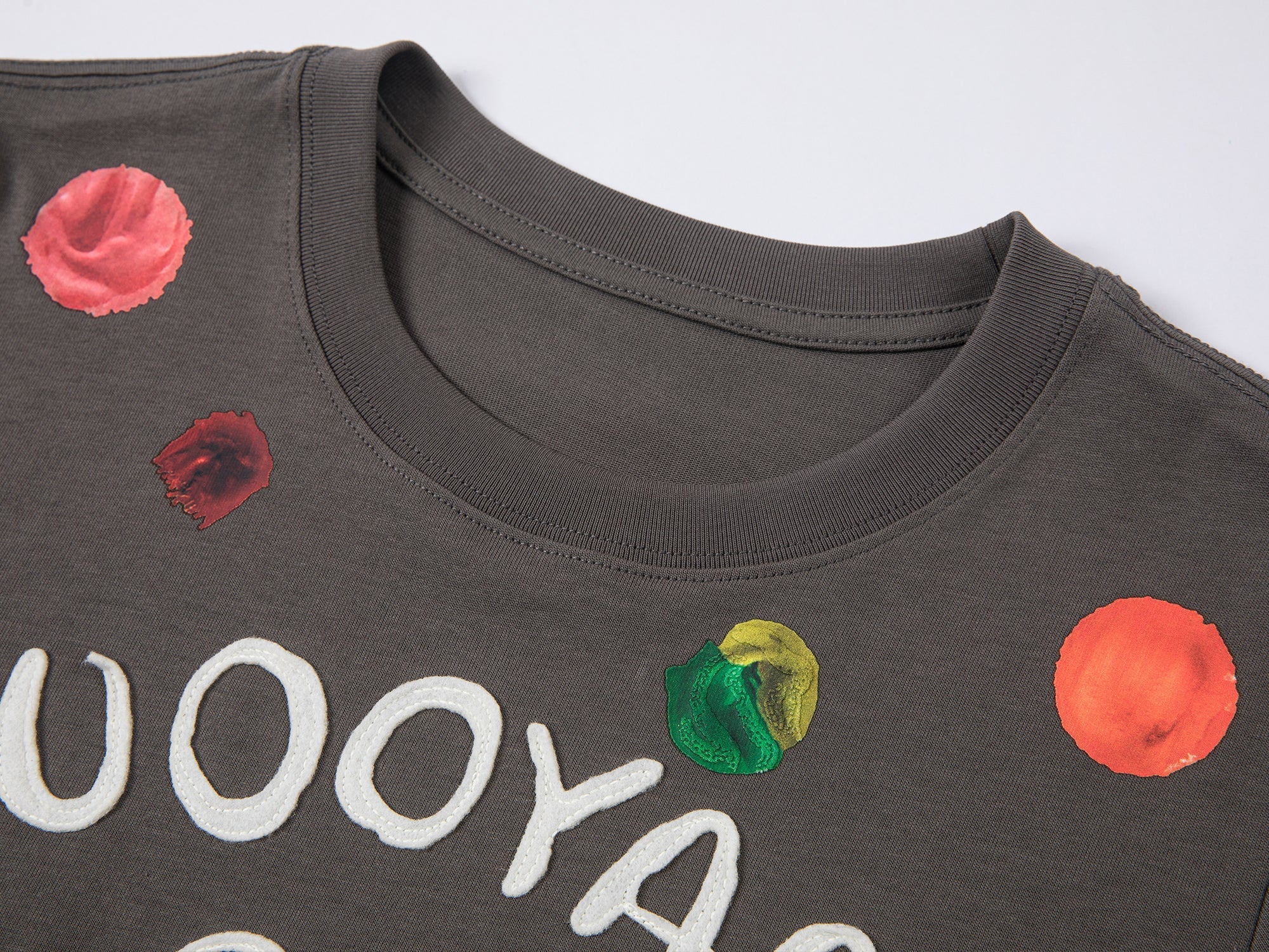 Painterly polka dot T-shirt