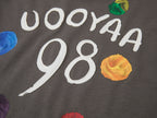 絵画的な水玉模様のTシャツ