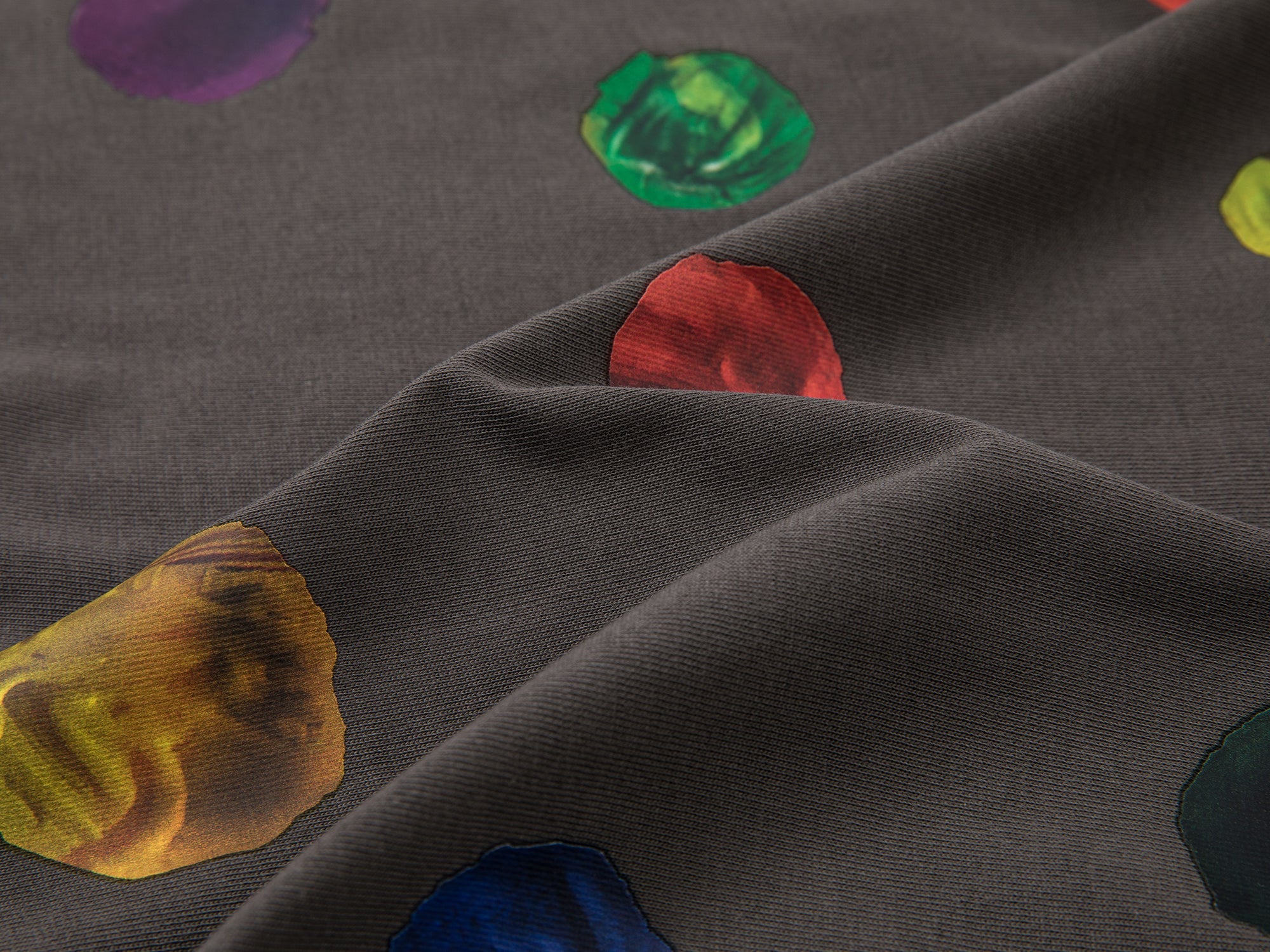 Painterly polka dot T-shirt