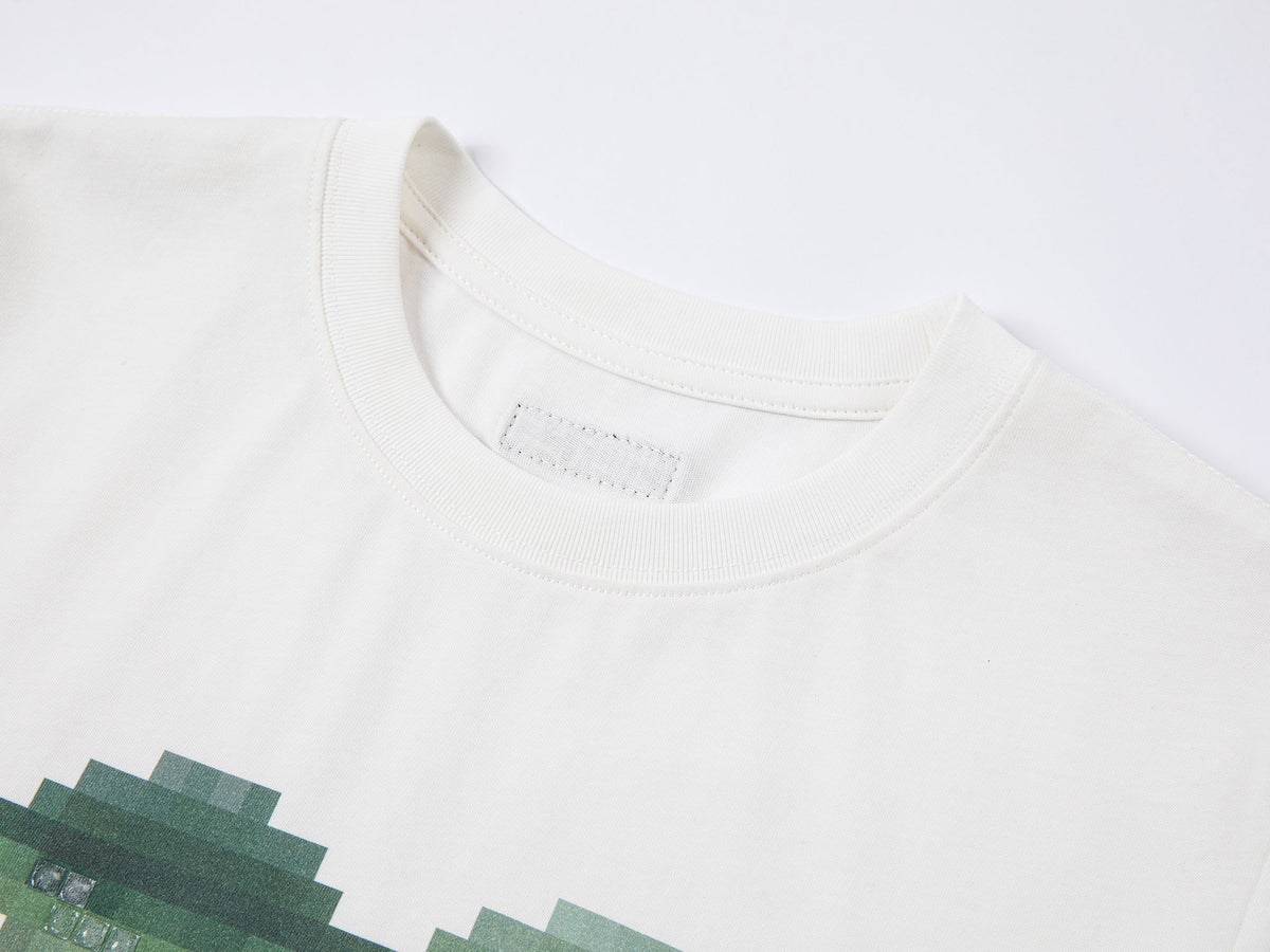ピクセル化されたチェリーTシャツ