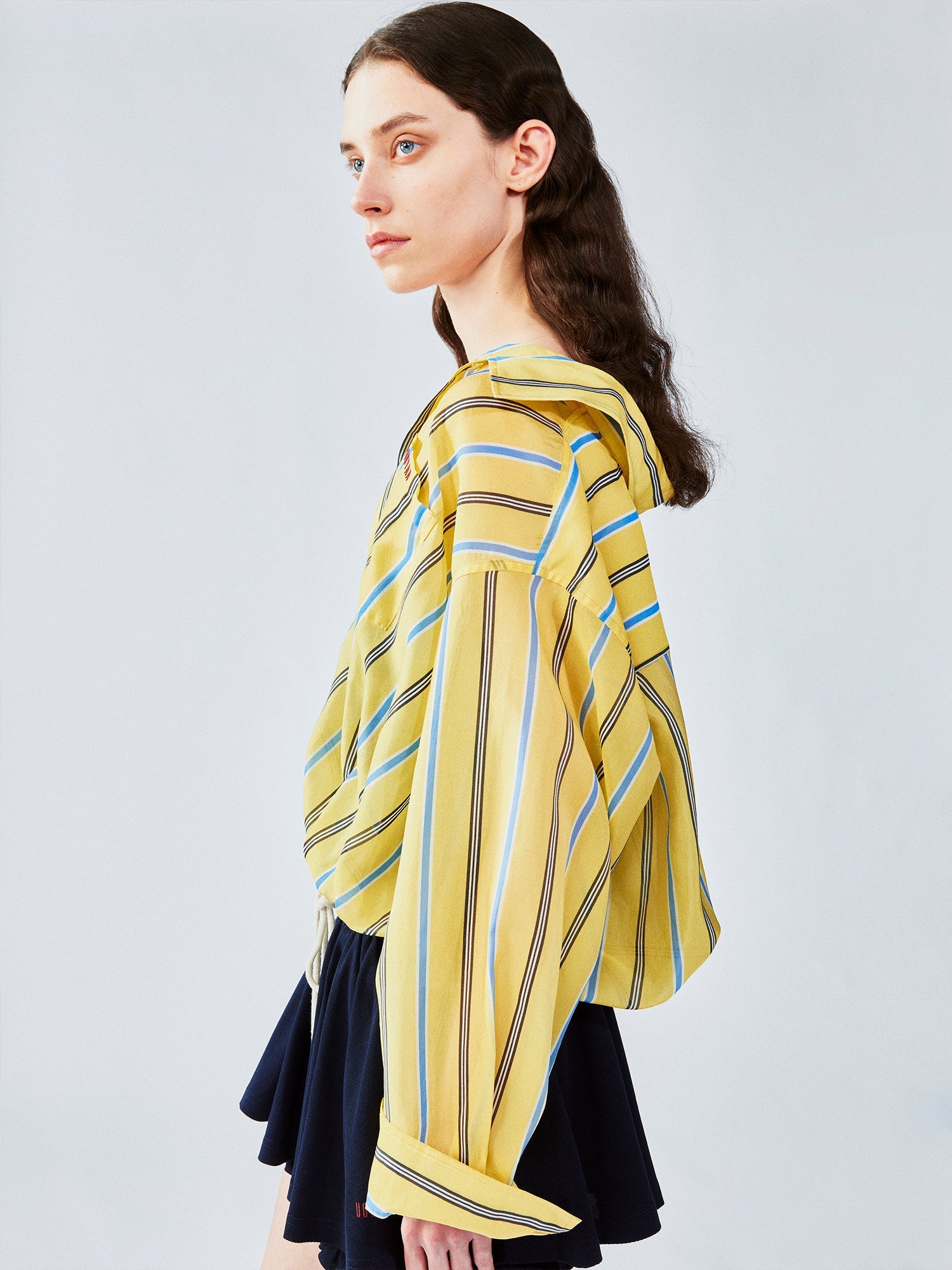 Layered lace camisole shirt