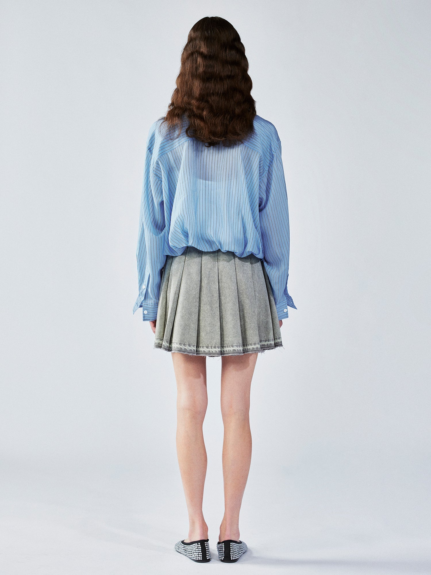 Layered lace camisole shirt