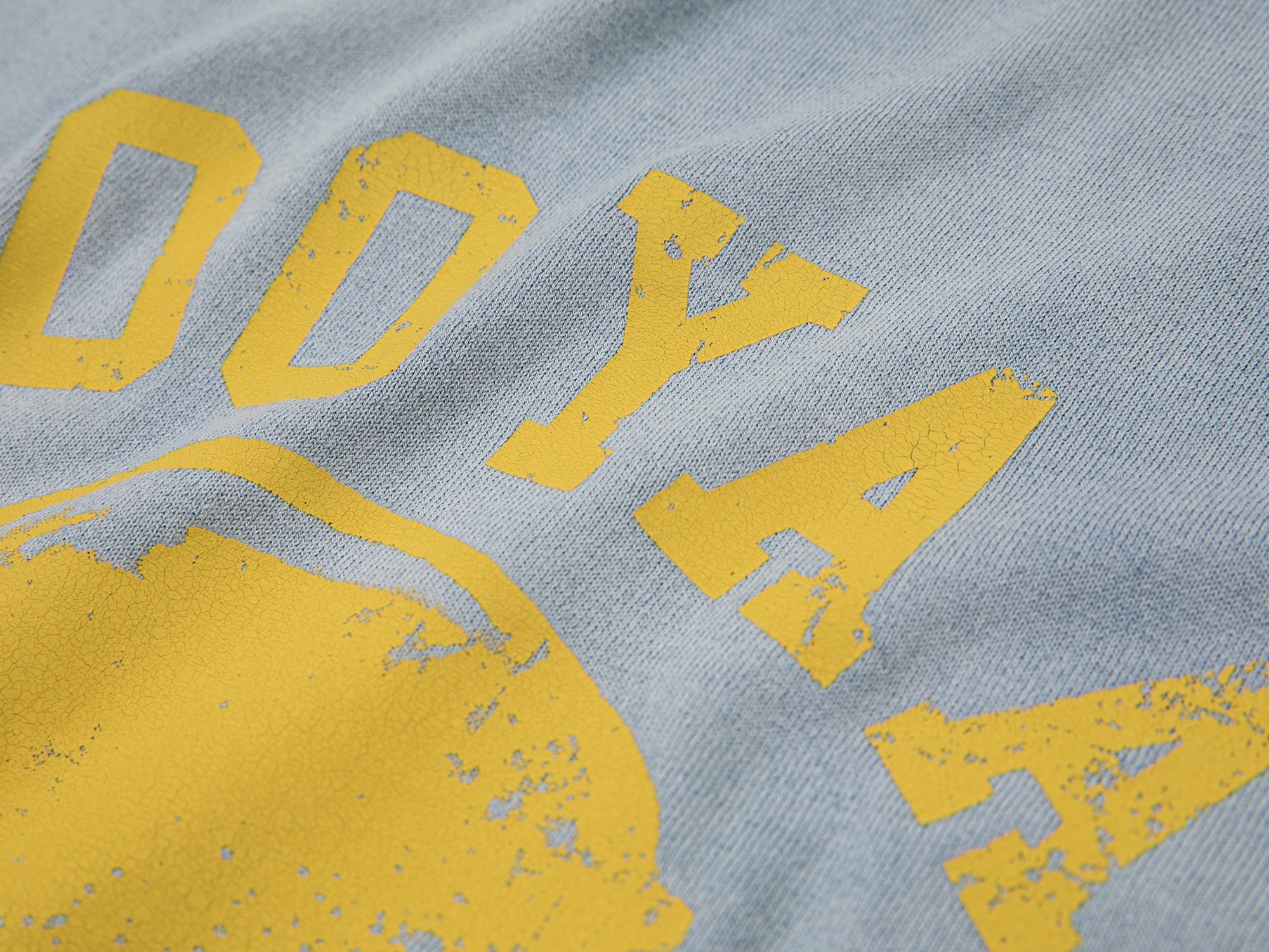 Jersey-style knit t-shirt