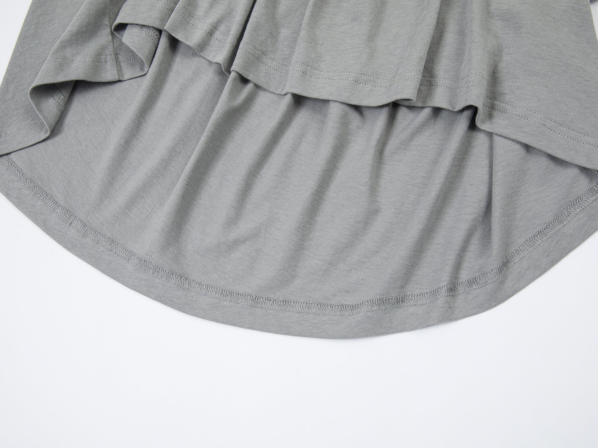 Vintage t-shirt with lifted hem