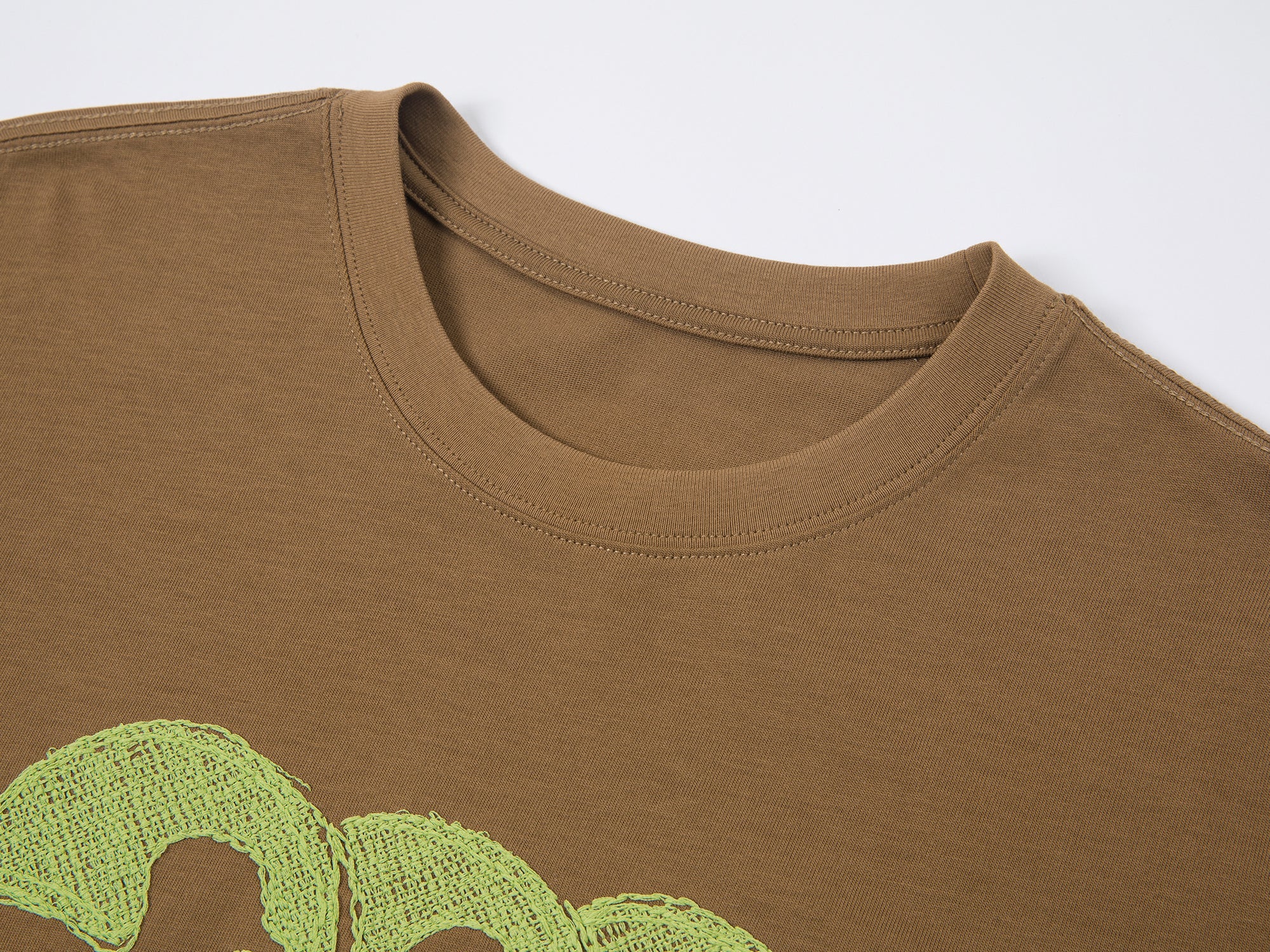 Faux-layered shirt t-shirt