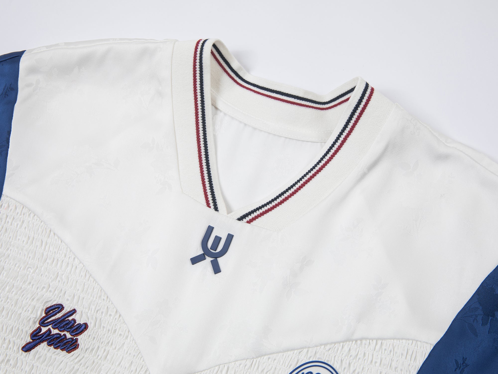 Remake jersey with ruffle hem