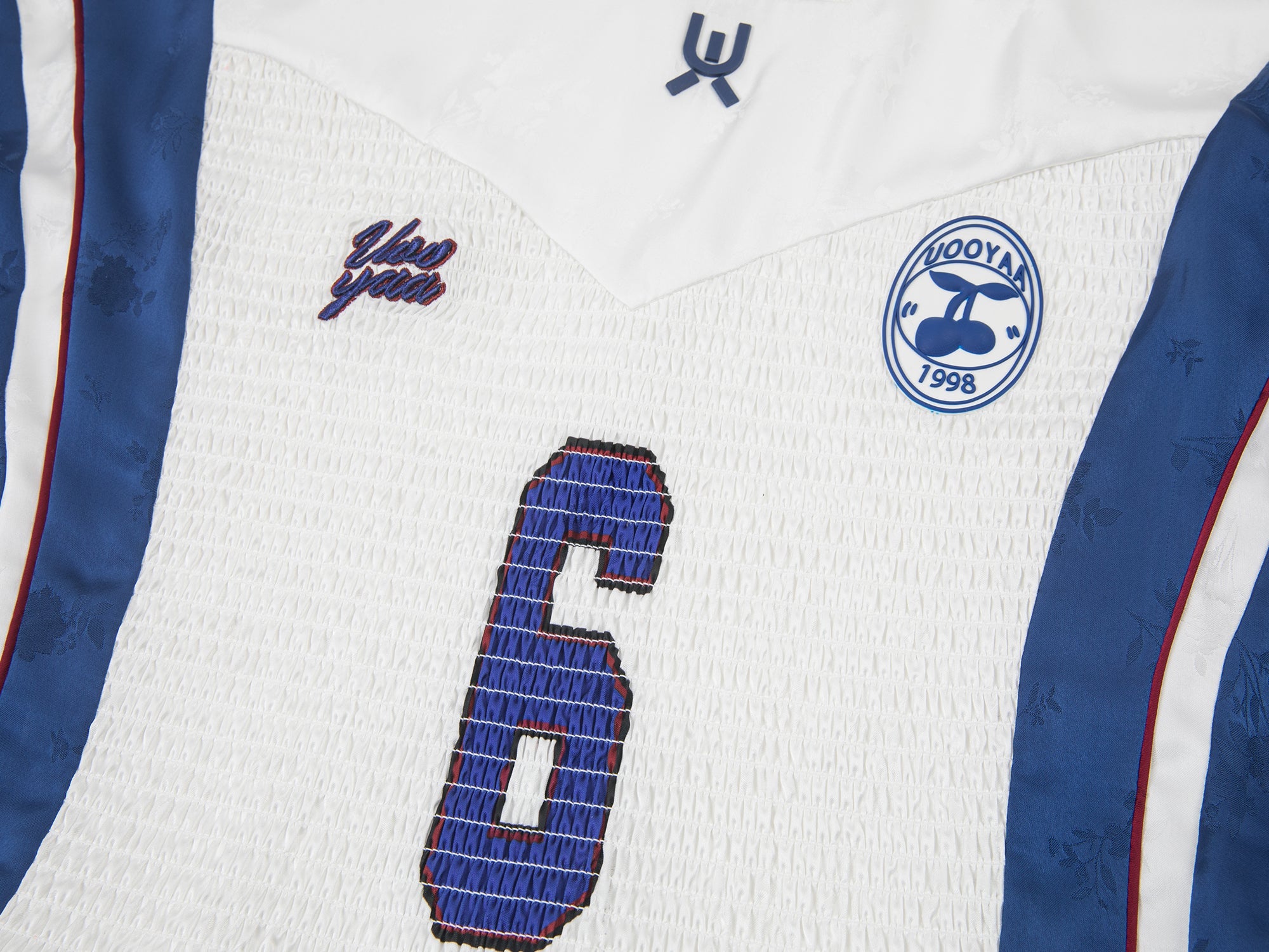 Remake jersey with ruffle hem