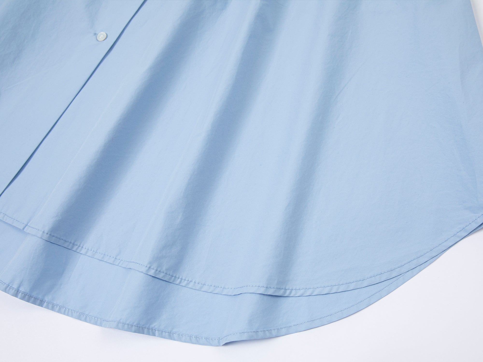 Shirt-style midi skirt