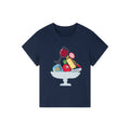フードプラッターアップリケTシャツ