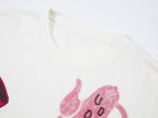 家庭用品のシルエットアップリケTシャツ