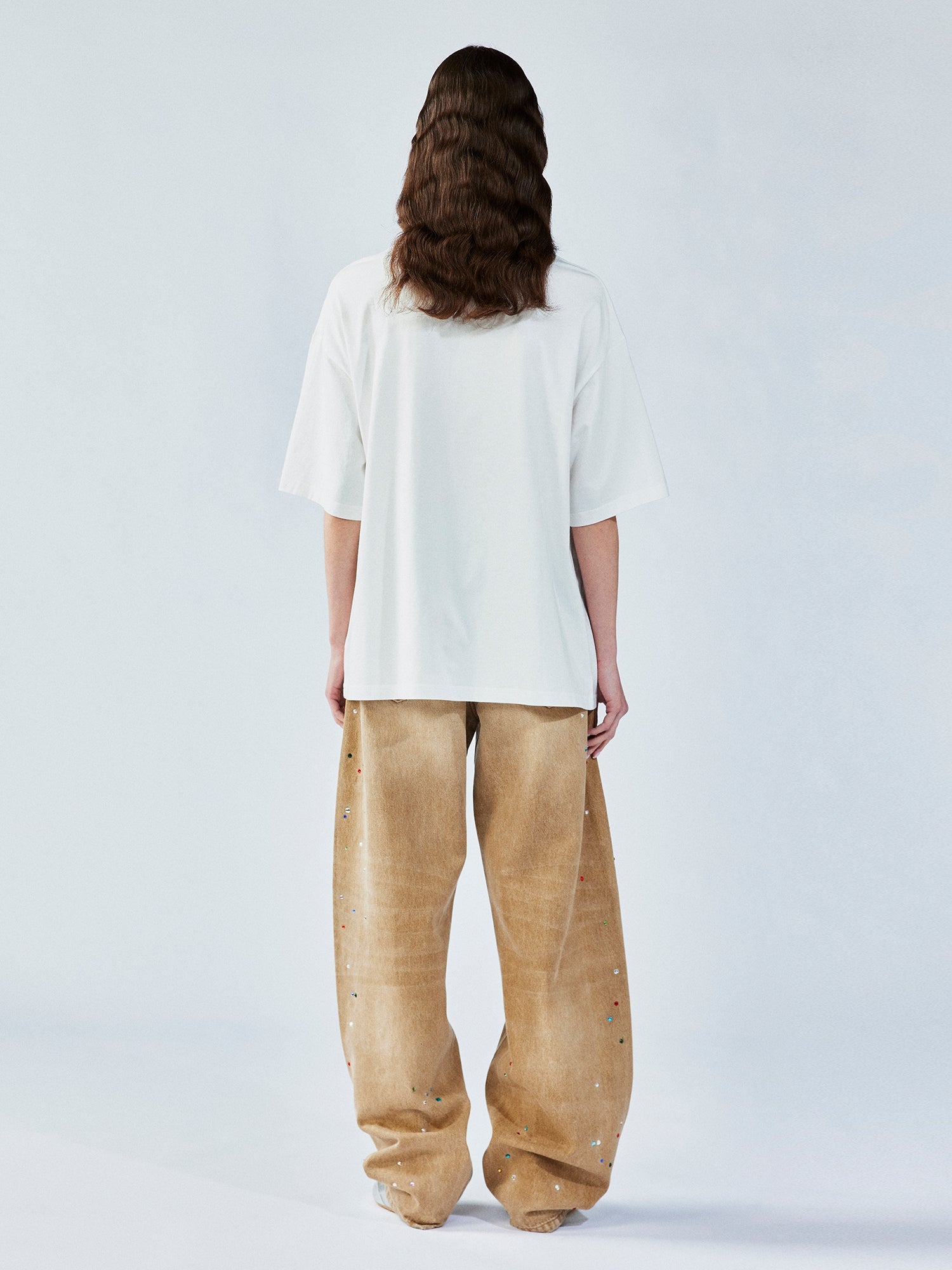 Food-Platter appliqué t-shirt