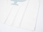 フードプラッターアップリケTシャツ